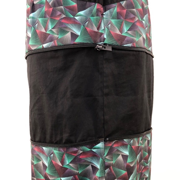 Skunkfunk Black Prism Abstract Pattern Dress - Picture 7 of 11